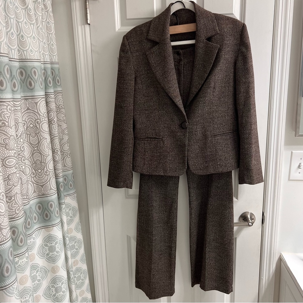 Aksit Collections Brown Suit